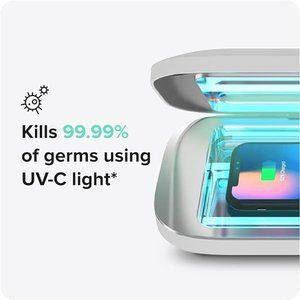 PhoneSoap Pro UV Smart Phone Sanitizer & Universal Cell Phone Charger Box